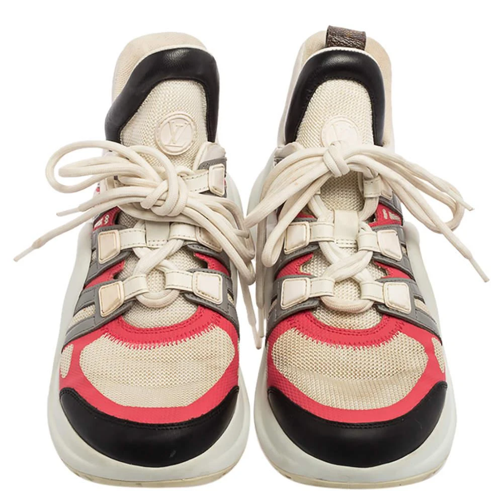 Louis Vuitton Louis Vuitton Multicolor Leather And Mesh Archlight Sneakers Size 36.5 3