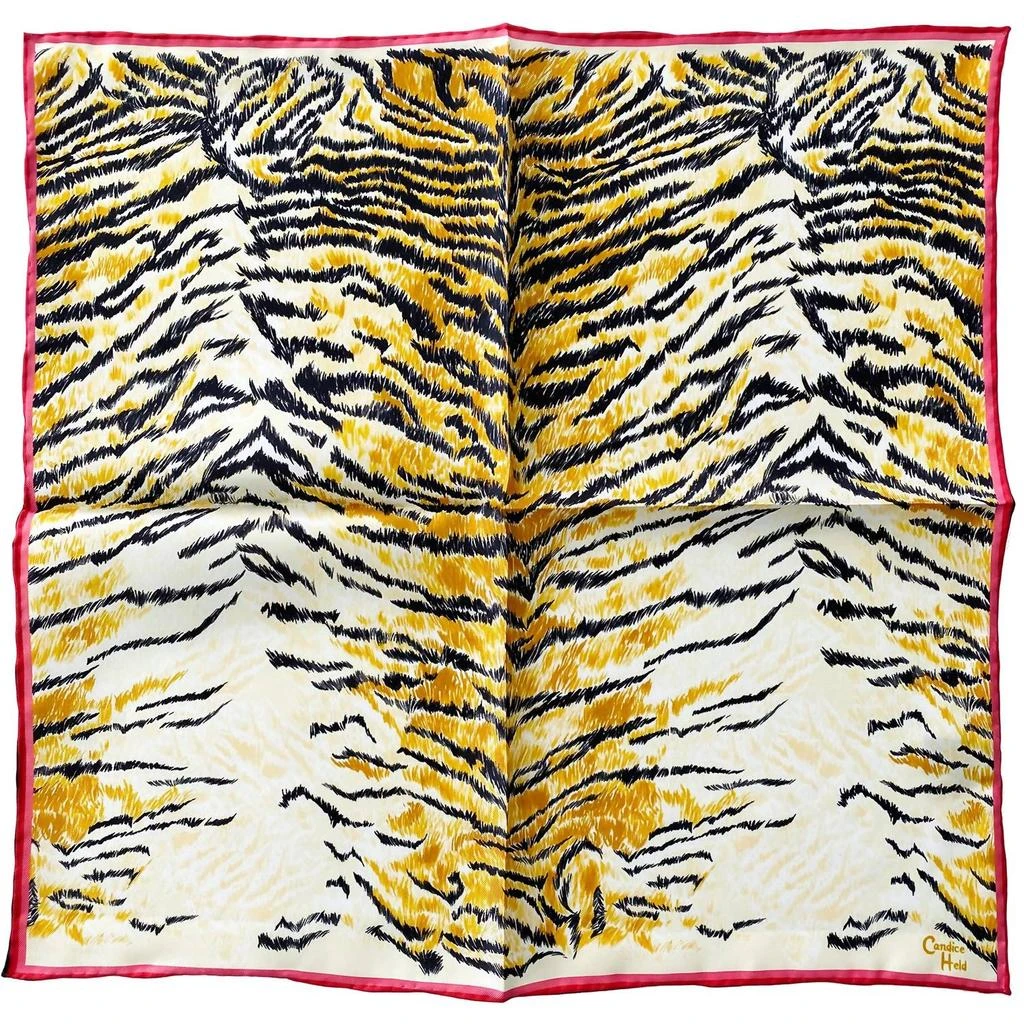 Candice Held Candice Held - Women's Silk Pocket Square Small Scarf