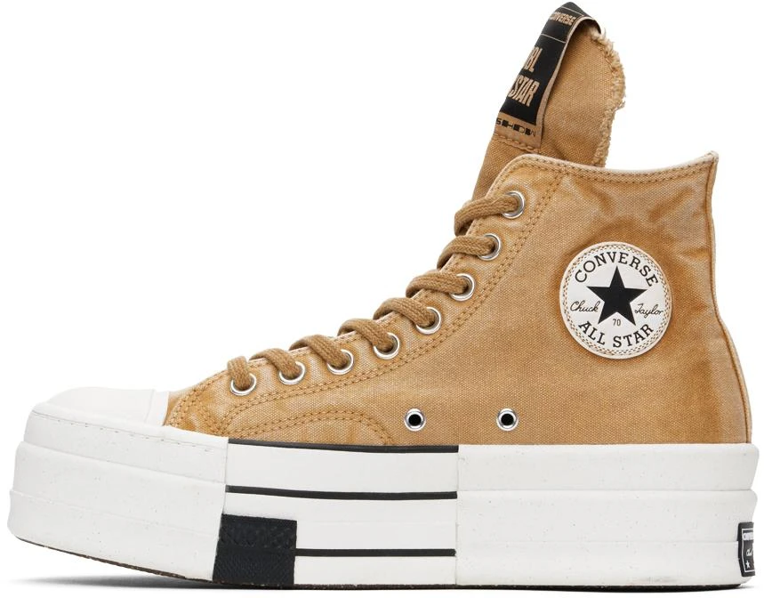 Rick Owens Orange Converse Edition DBL Drkstar Sneakers 3