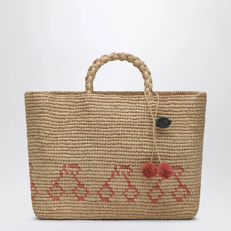 Bonpoint Cherry Bag beige in raffia 1