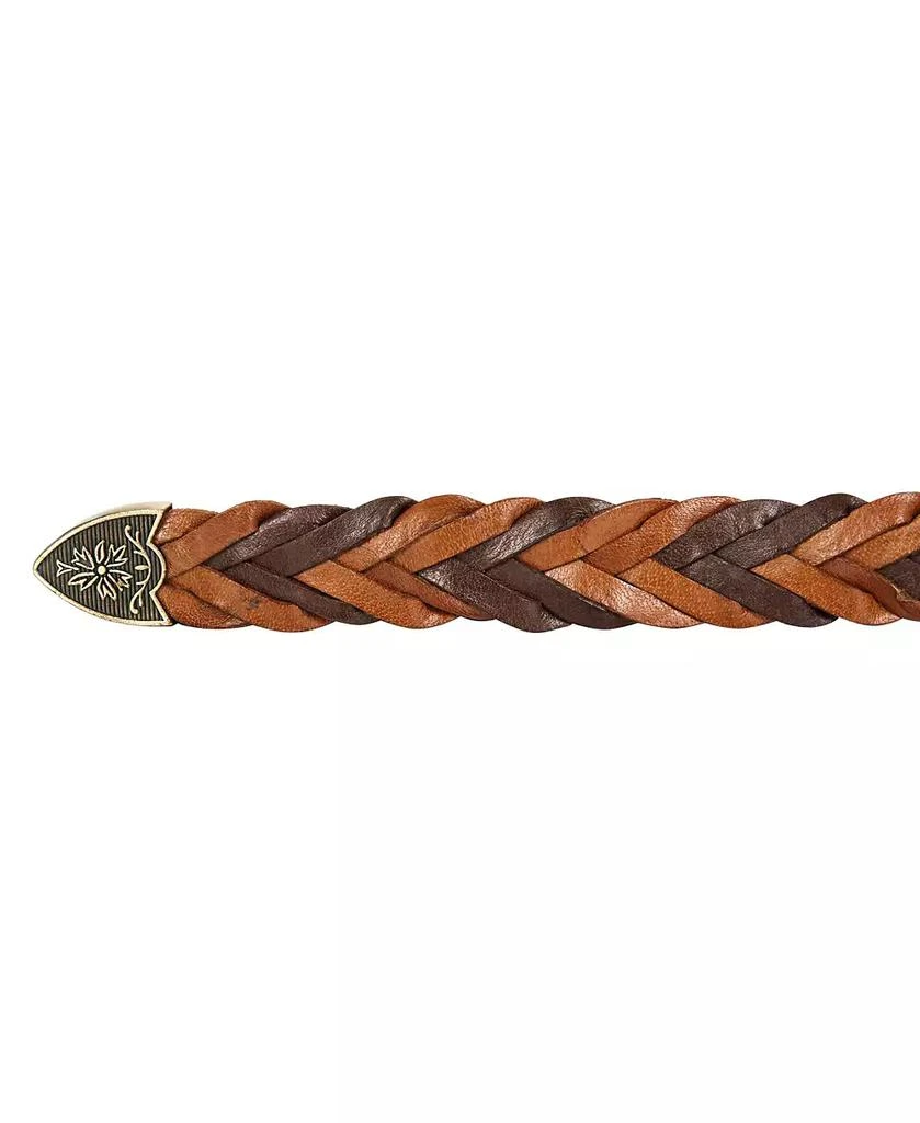 Lucky Brand Women's Western Braid Belt 4