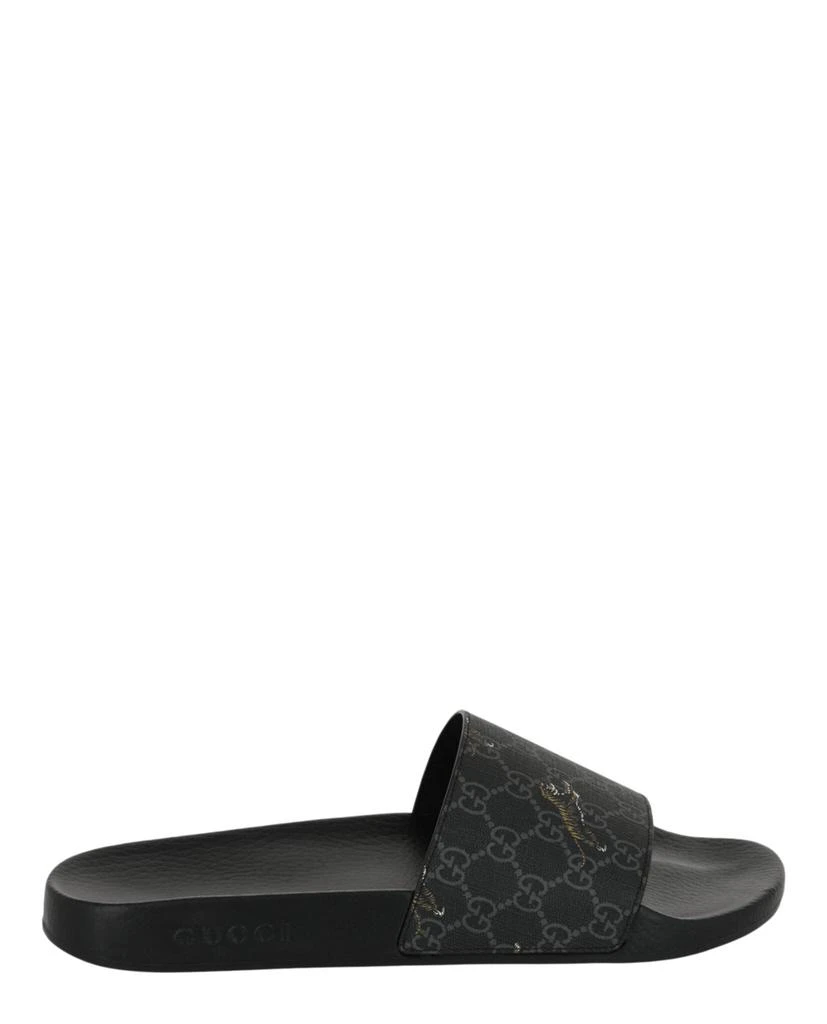 Gucci Pursuit Gg Supreme Tiger Slides 1
