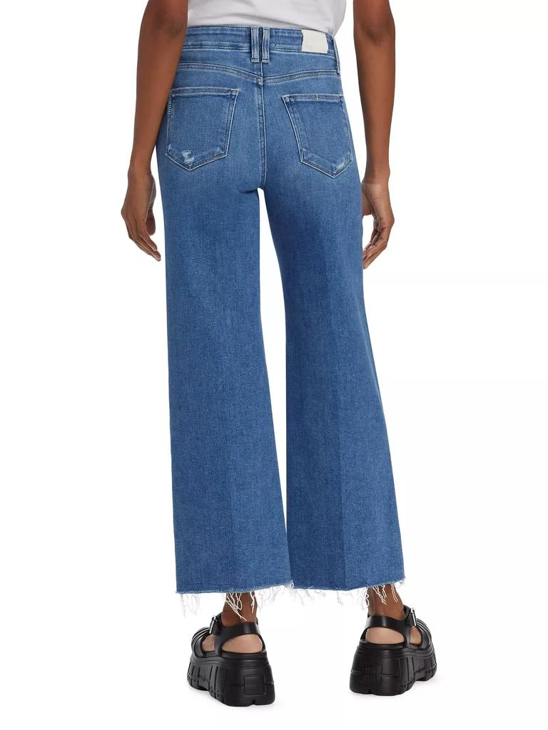 Paige Anessa Raw Wide-Leg Jeans 5