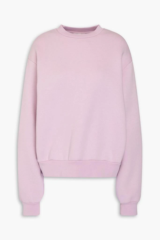 Acne Studios Cotton-blend fleece sweatshirt 1