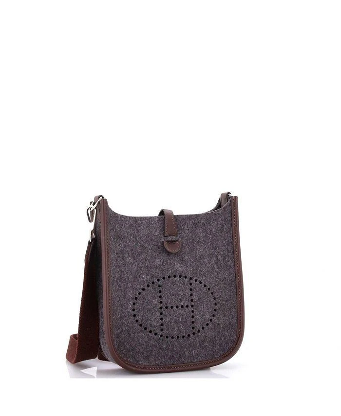 Pre-Owned HERMÈS Pre-Owned Hermes TPM Evelyne Bag Gen III Felt 8