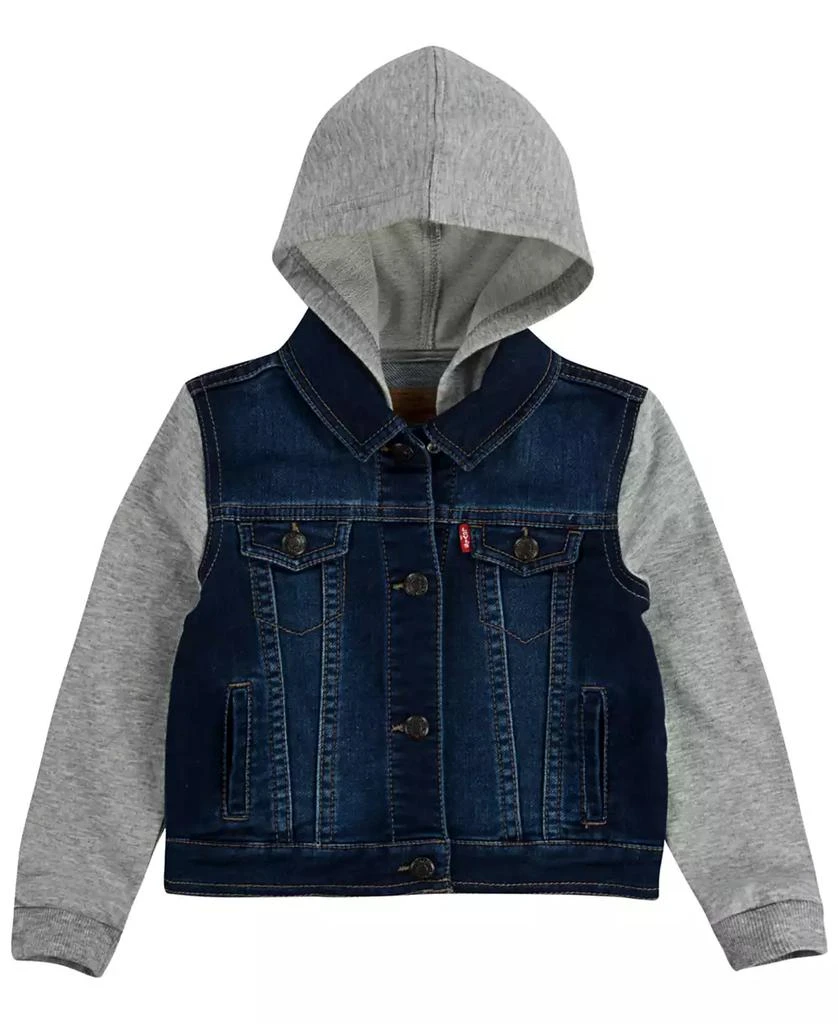 Levi's Baby Boys French Terry Sleeve Trucker Jacket 1