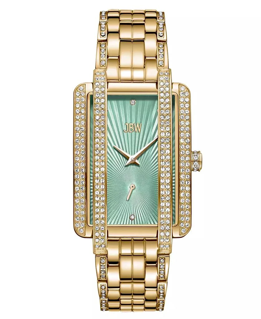 Jbw Women's Mink Diamond Gold-Plated Stainless-Steel Watch 1