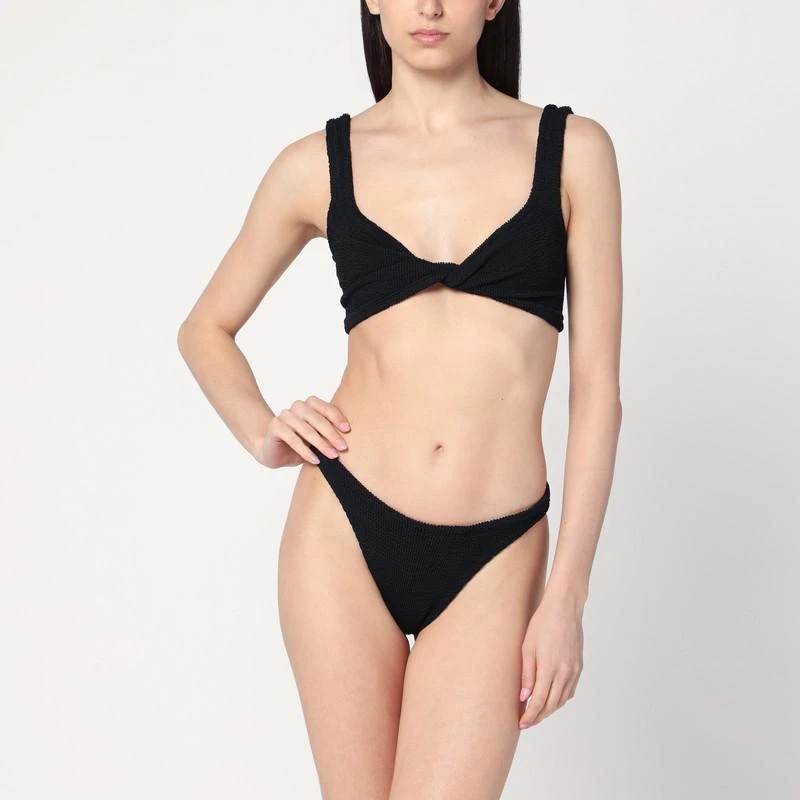 Hunza G Juno bikini set in black 1