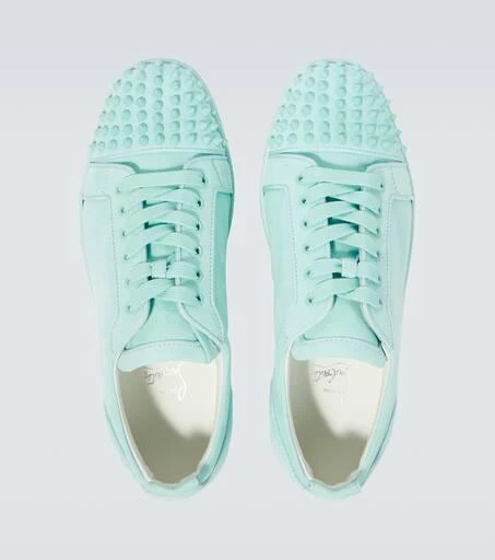 Christian Louboutin Louis Junior Spikes leather sneakers 4