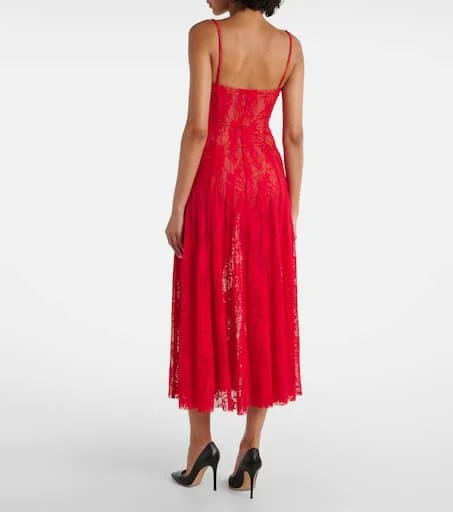 Norma Kamali Lace midi dress 3