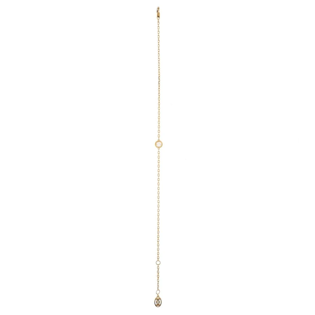 Cartier D'Amour Bracelet 18K Yellow Gold and Diamond 2