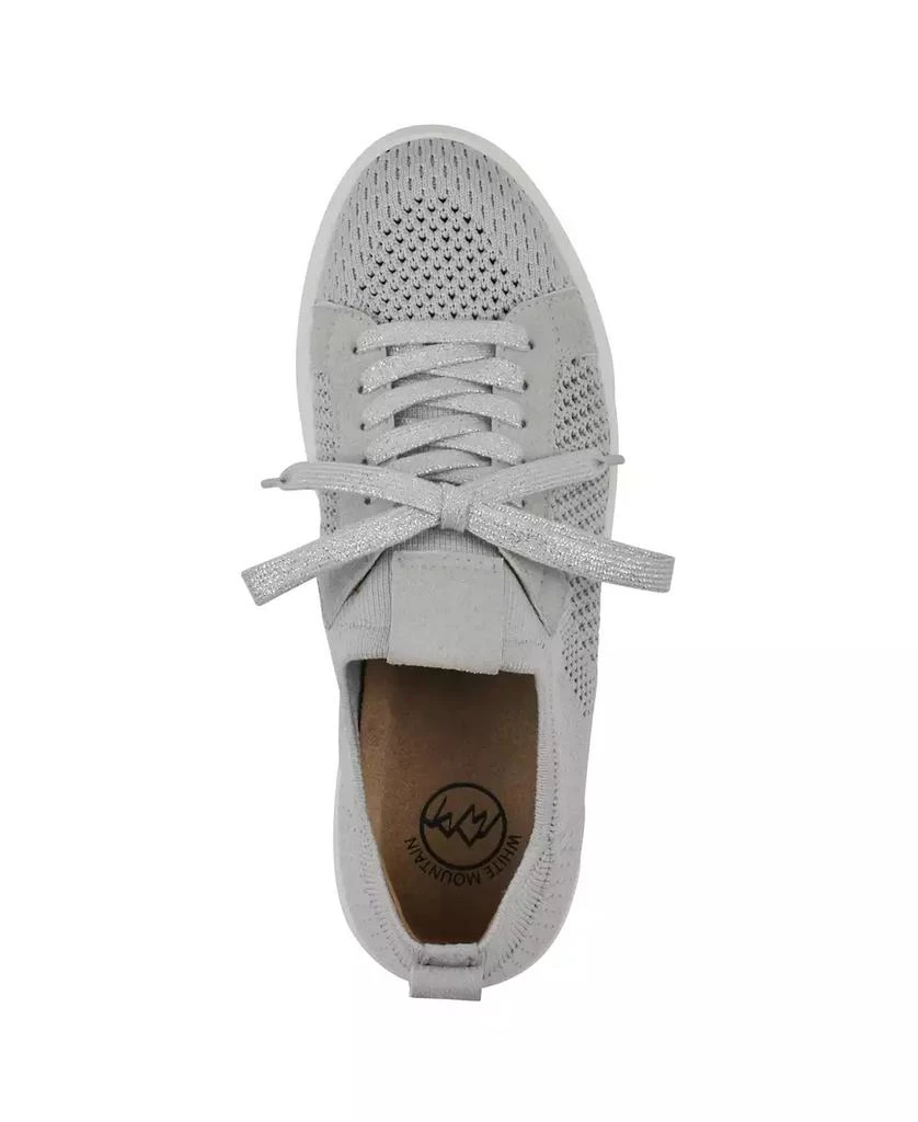 White Mountain Women's Uncut Slip-On Sneakers 4