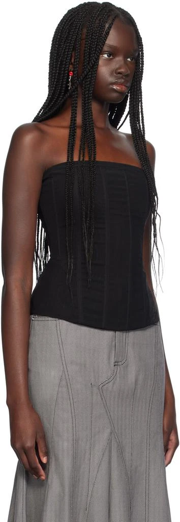 Miaou Black Libra Corset 2