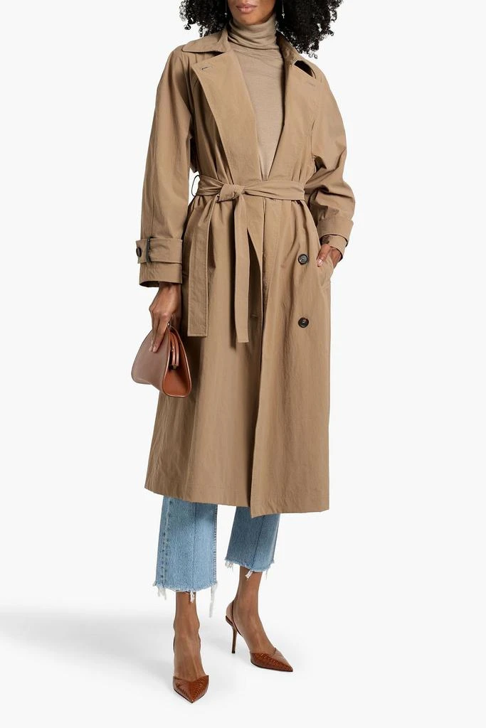 Brunello Cucinelli Canvas trench coat 2