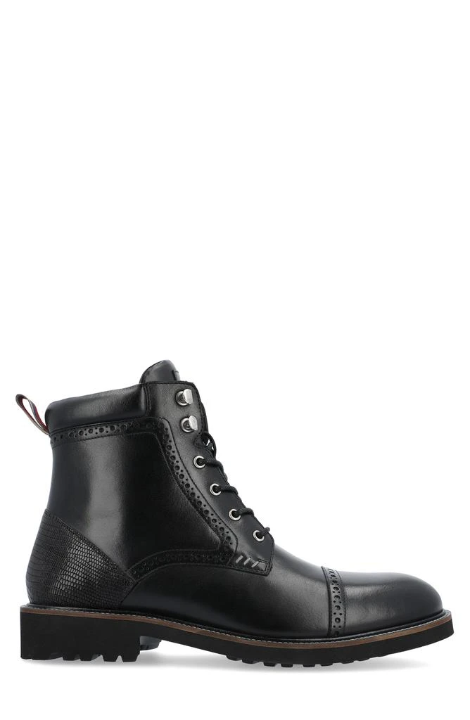 Thomas & Vine Tyrus Leather Cap Toe Combat Boot 3