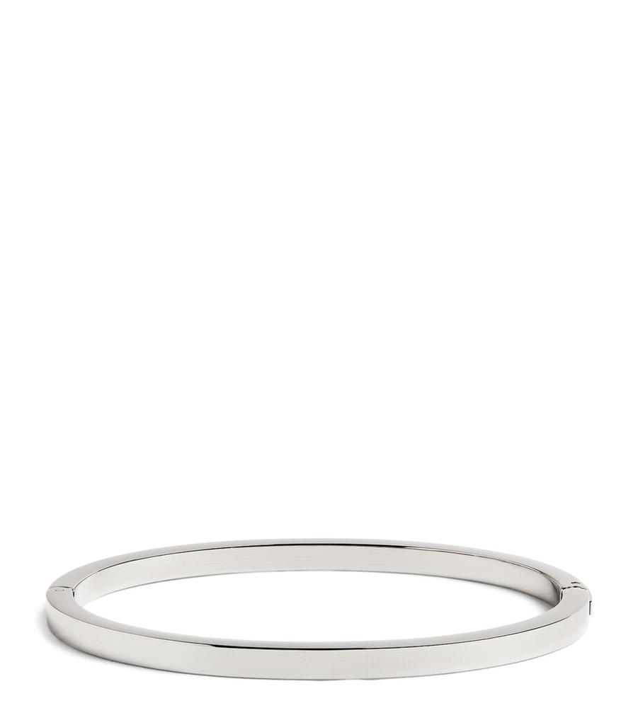 Nialaya Silver-Plated Simplicity Bangle