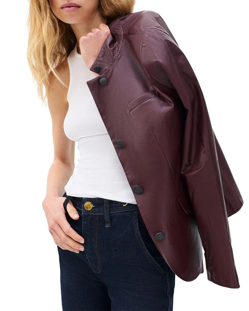 Rag & Bone Slade Leather Blazer 6