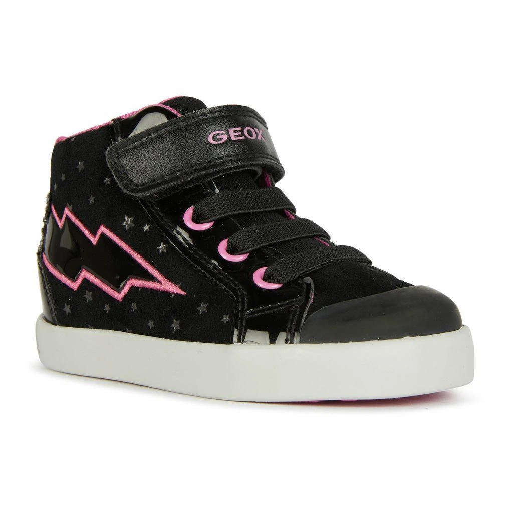 Geox Black Kilwi Neon Bolt High Top Sneakers 3