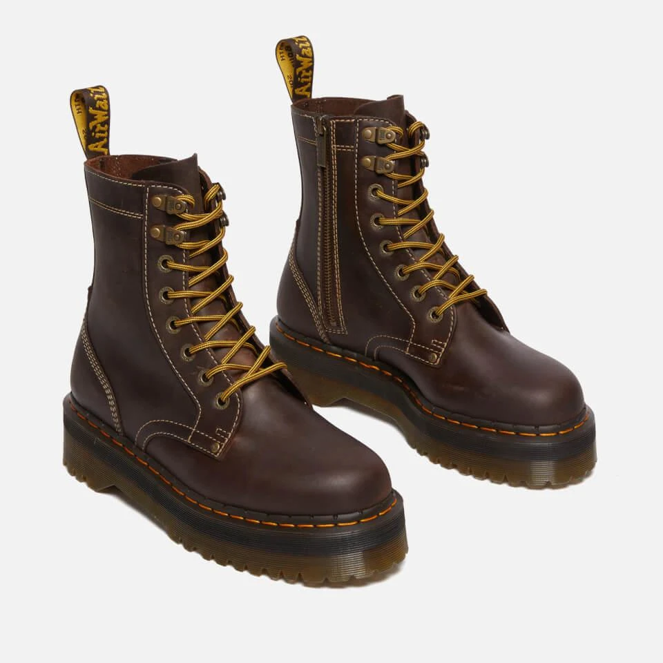 Dr. Martens DR. MARTENS WOMEN'S JADON LEATHER 8-EYE BOOTS 3