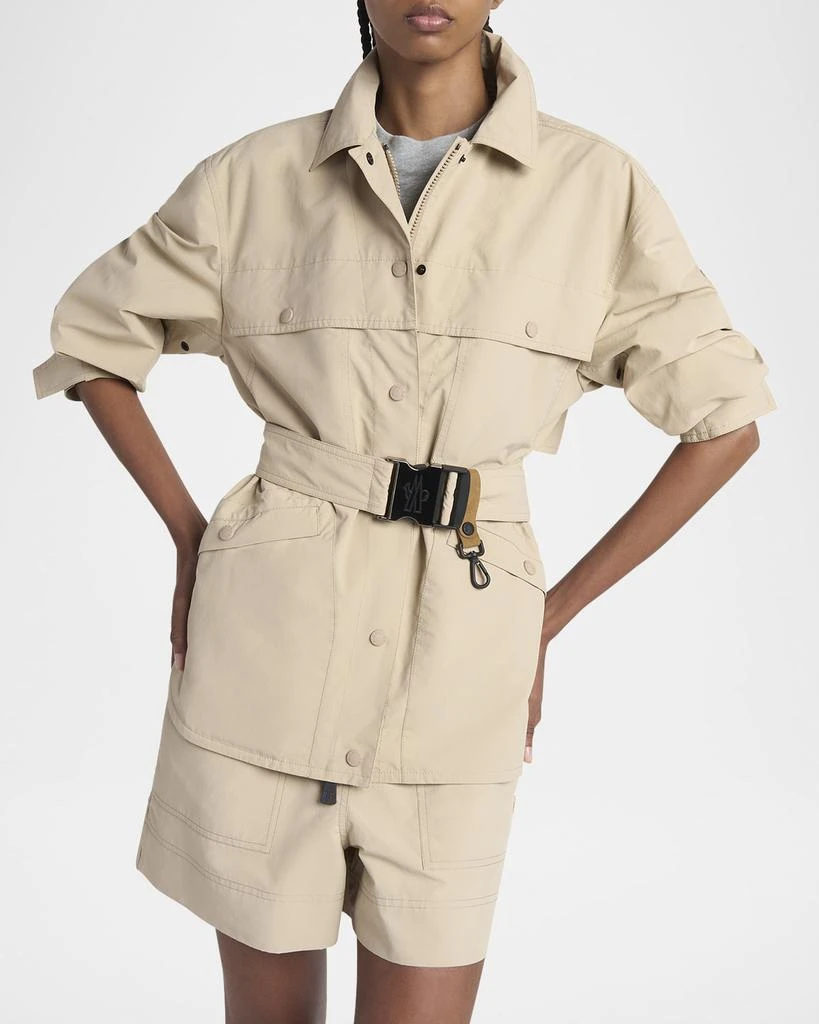Moncler Kaeng Belted Shirt Jacket 5