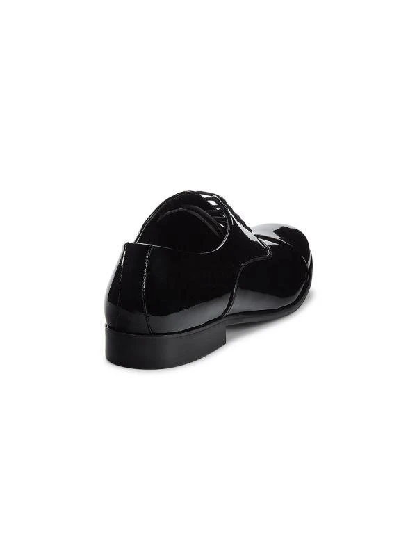 Saks Fifth Avenue Milano Cap Toe Patent Leather Oxfords 3