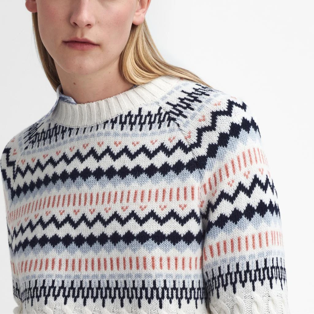 Barbour Marnie Cotton-Blend Knit Jumper 3