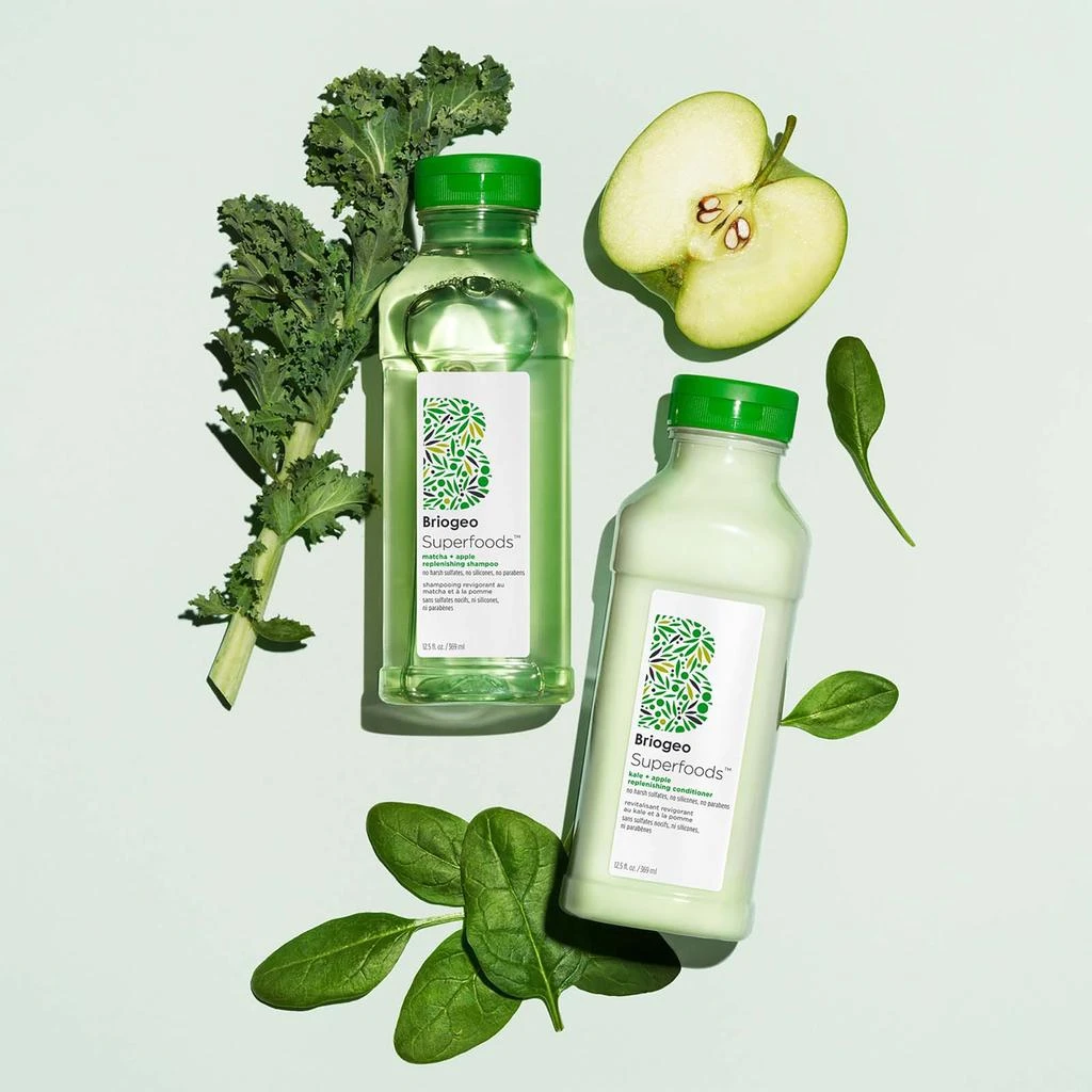 Briogeo Briogeo Superfoods™ Apple, Matcha and Kale Replenishing Shampoo and Conditioner Duo 9