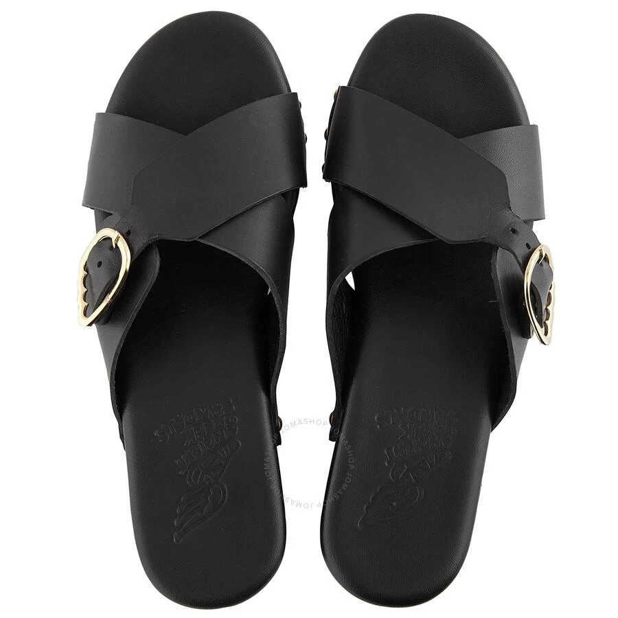 ANCIENT GREEK SANDALS Open Box - Ancient Greek Sandals Ladies Black Marilisa Clogs 3