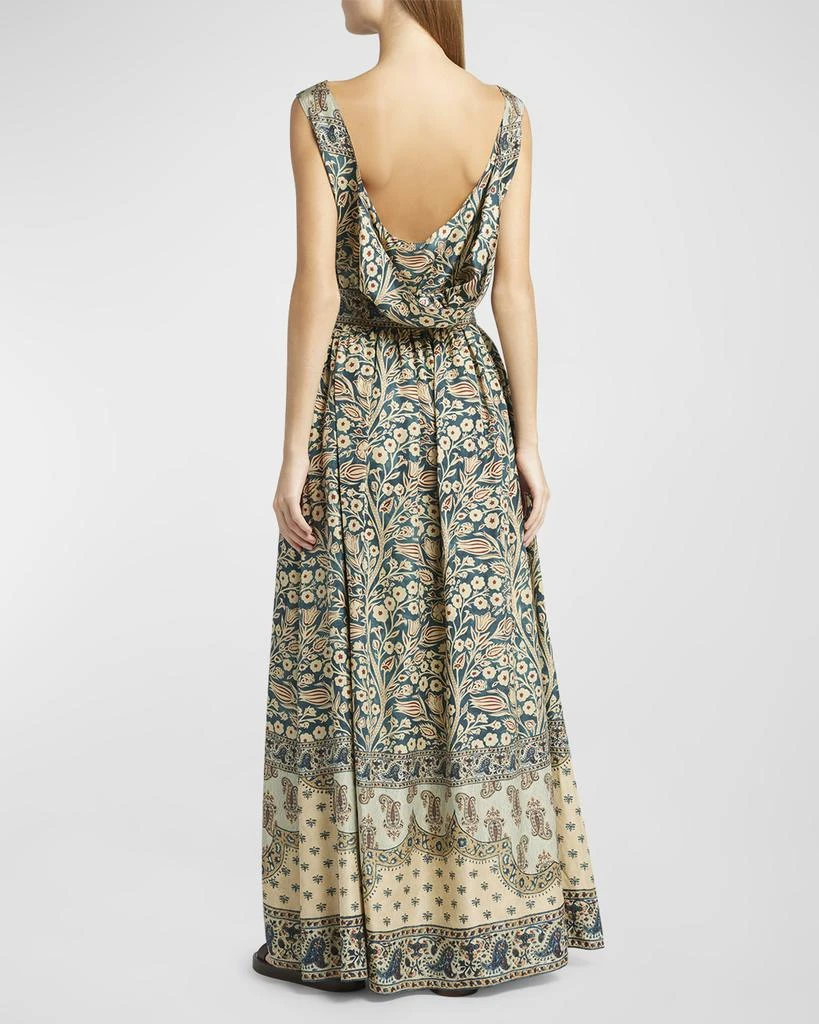 Loro Piana Abito Kiko Tree Of Life Habuta Dress 4