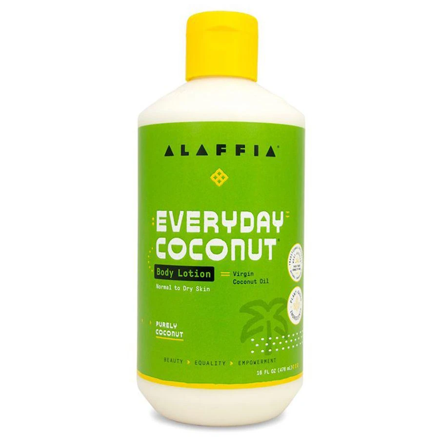 Alaffia Everyday Coconut Hydrating Body Lotion, Normal to Dry Skin 1