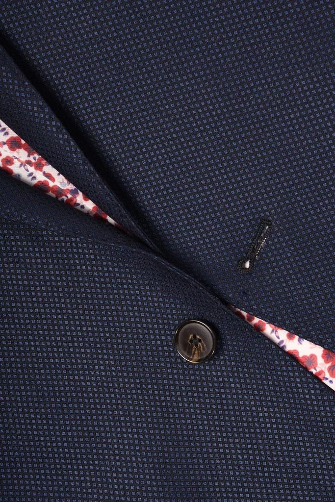 SAVILE ROW CO Slim Fit Geometric Printed Sport Coat 10