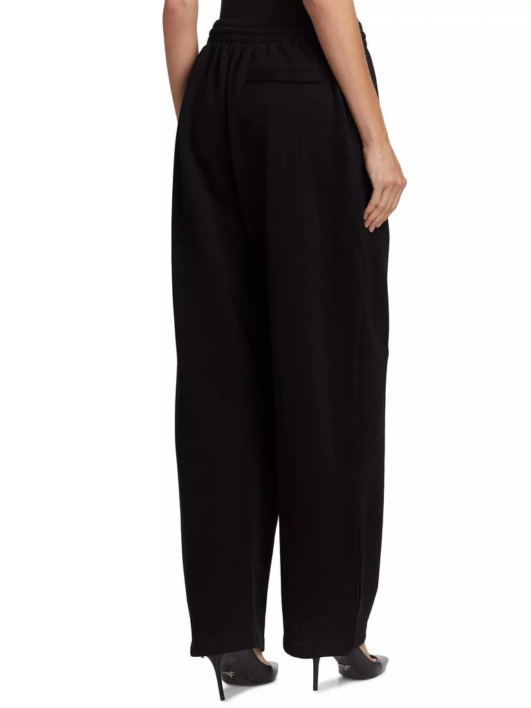 WARDROBE.NYC Hailey Bieber Wide-Leg Track Sweatpants 5