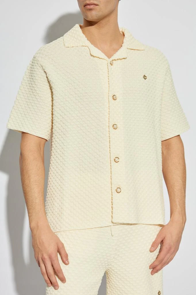 Casablanca Casablanca Logo Plaque Knitted Shirt 2