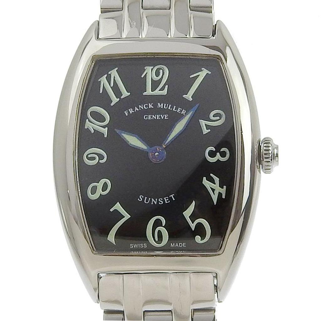Franck Muller Sunset  Stainless Steel Wristwatch (Pre-Owned)
