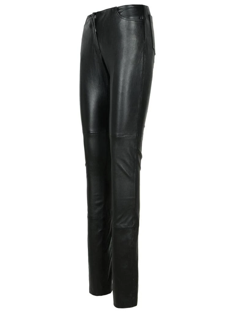 Gcds Gcds Black Leather Pants 2