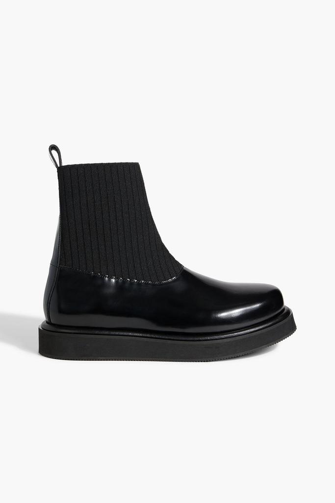 BY MALENE BIRGER Chayla patent-leather ankle boots