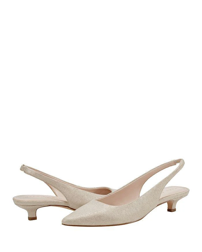 Marc Fisher Women's Posey Pointed Toe Slip On Slingback Pumps 5