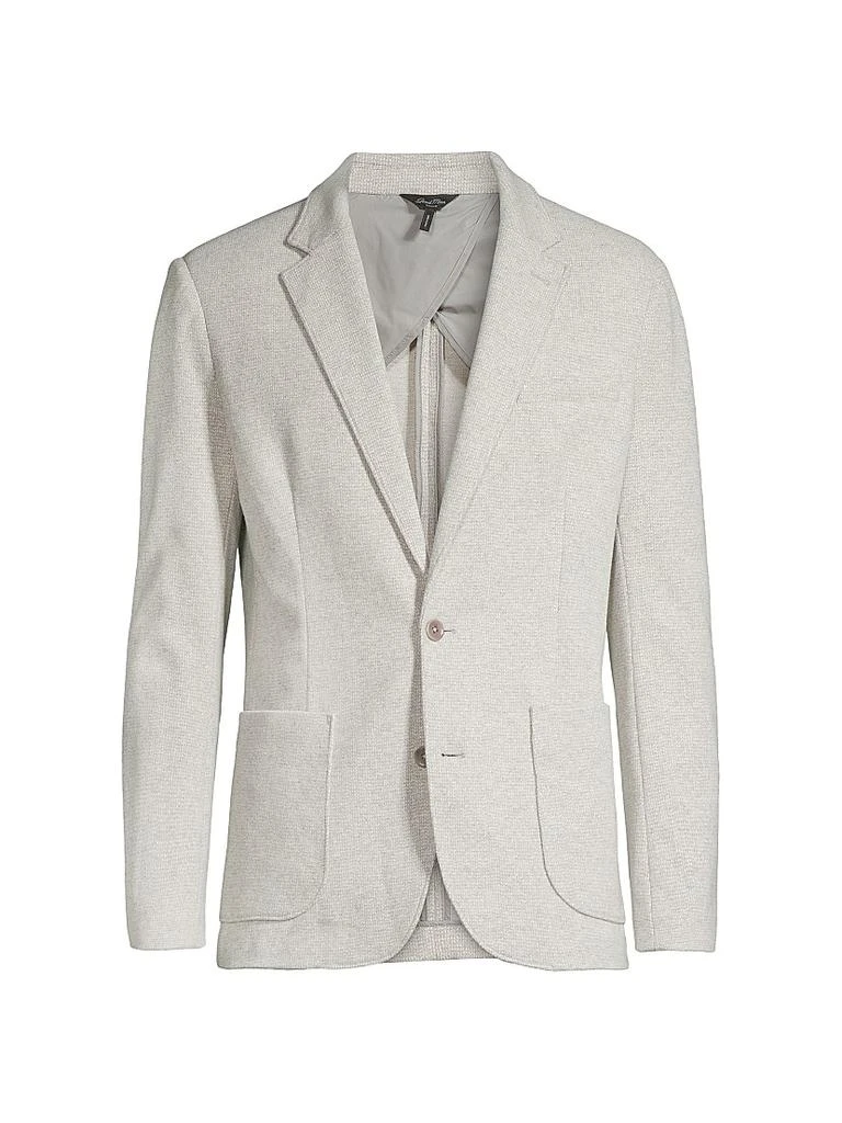 Good Man Brand Jacquard-Knit Two-Button Blazer 1