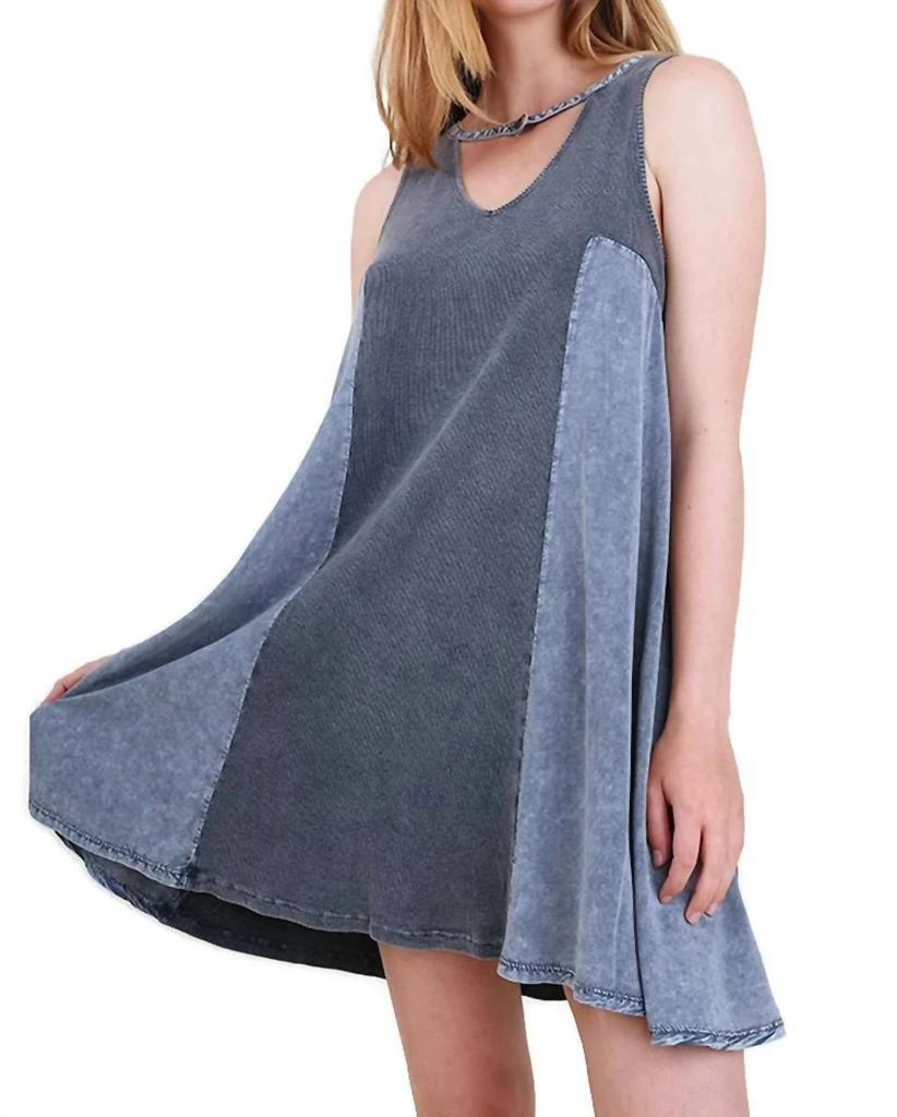 umgee denim dress S