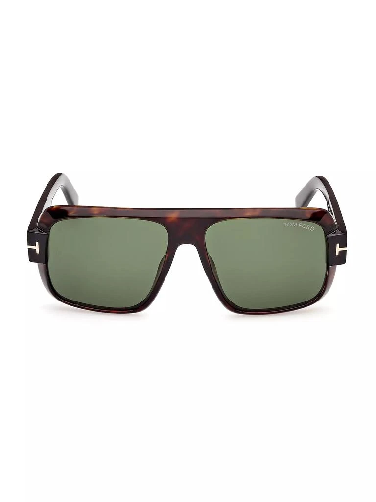 Tom Ford Turner 58MM Navigator Sunglasses 3