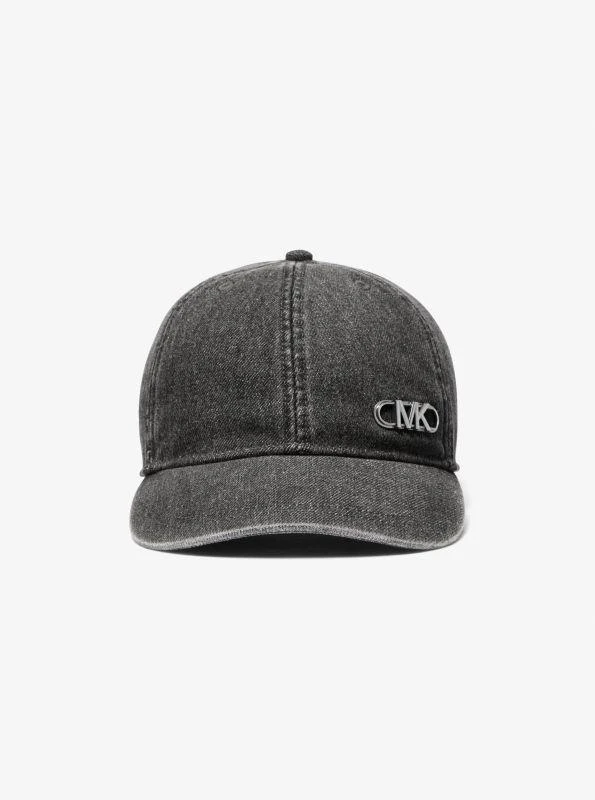 Michael Kors Denim Baseball Hat 1