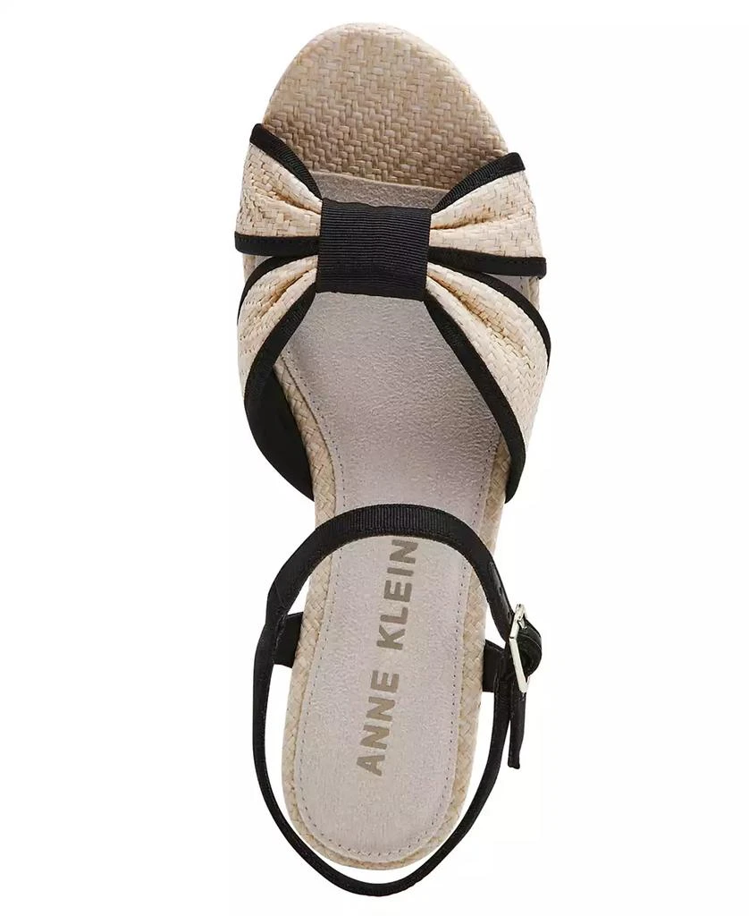 Anne Klein Women's Pileni Platform Block Heel Dress Sandals 4