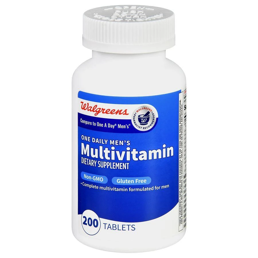 Walgreens One Daily Men's Multivitamin Tablets (200 days) 1