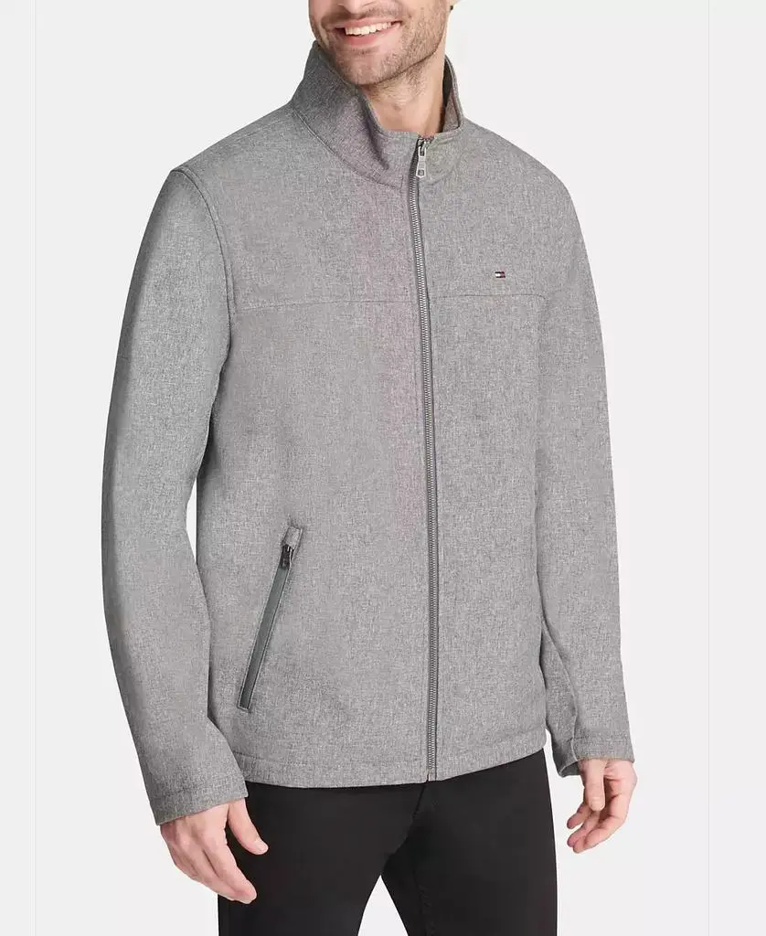 Tommy Hilfiger Men's Soft-Shell Classic Zip-Front Jacket 3