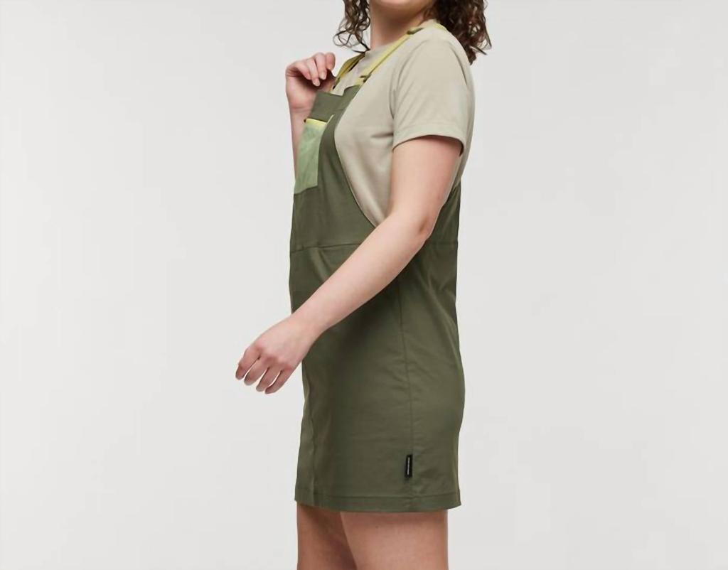 Cotopaxi Tolima Overall Dress In Fatigue