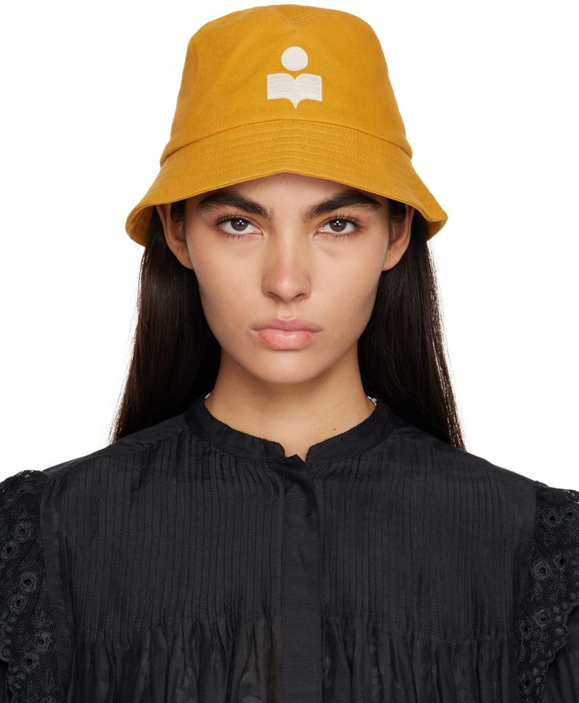 Isabel Marant Yellow Haley Bucket Hat