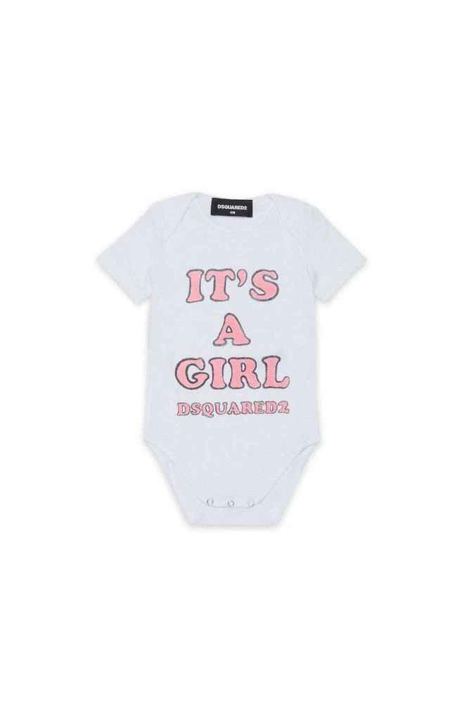 DSQUARED2 Dsquared2 Kids Logo Print Baby Bodysuit