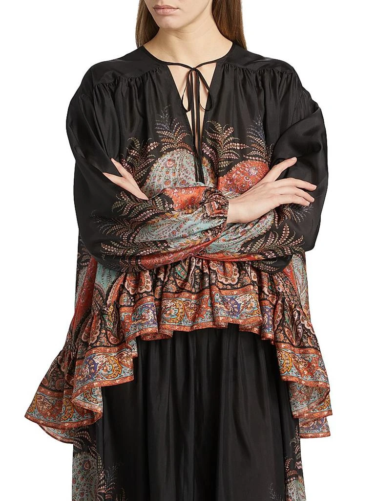 Zimmermann Rhiannon Ruffle Billow Blouse 3