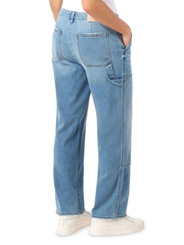 Seven7 Utility Patch Pocket Wide-Leg Jeans