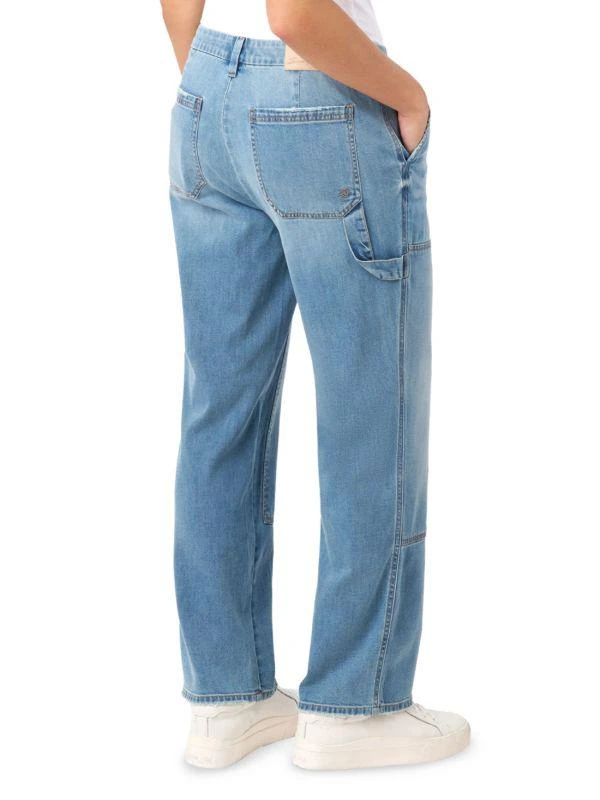 Seven7 Utility Patch Pocket Wide-Leg Jeans 2